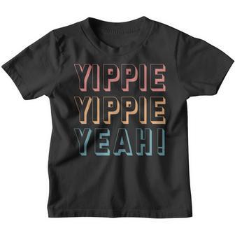 Yippie Yippie Yeah Fun Kinder Tshirt - Seseable