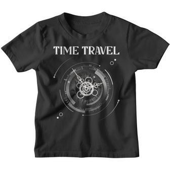 Zeitreise Steampunk Zeitwissenschaft Time Traveler Kinder Tshirt - Seseable
