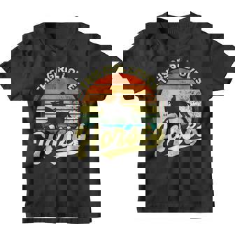 ¡Jinete De Jinete Chicas Chicas El Caballo Queridos Camiseta niño - Regaloses