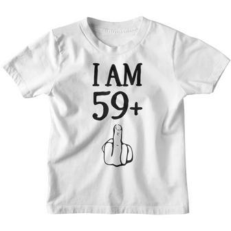 I Am 59 Plus 1 Lustiger 60 Geburtstag 1960 1961 Kinder Tshirt - Seseable