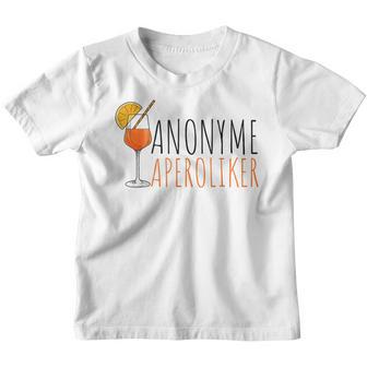 Anonyme Aperoliker Sprizz Kinder Tshirt - Geschenkecke