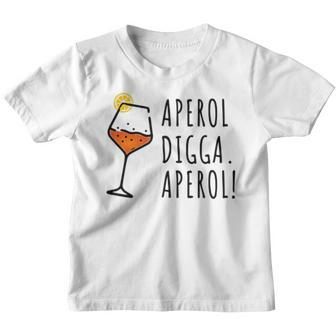 Aperol Digga Summer Alcohol Aperol Spritz S Kinder Tshirt - Seseable