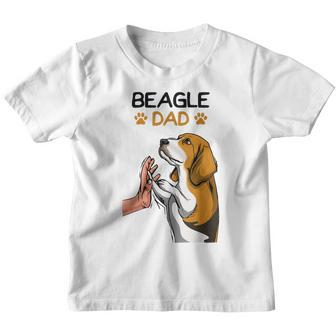 Beagle Dog Dad Kinder Tshirt - Seseable
