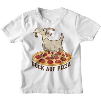 Bock Auf Pizza German Language Kinder Tshirt - Seseable