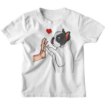 Bulldog Francés Ama A La Amante De Los Perros Frenchie Camiseta niño - Regaloses