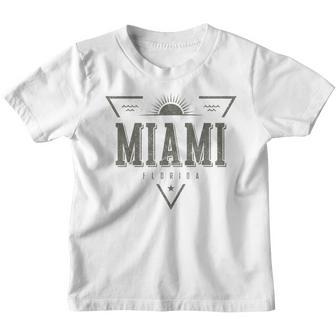 Camisa Retro Retro Miami Beach Souvenirs Miami Camiseta niño - Regaloses