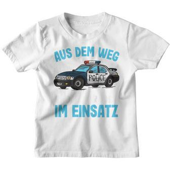 Children's Aus Dem Weg Großer Bruder Im Einsatz Boys' Police 80 Kinder Tshirt - Seseable