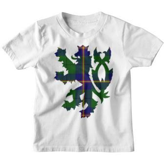 Clan Carmichael Tartan Scottish Family Name Scotland Pride Youth T-shirt - Seseable