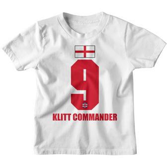 England Sauf Klitt Commander Son Name S Kinder Tshirt - Seseable