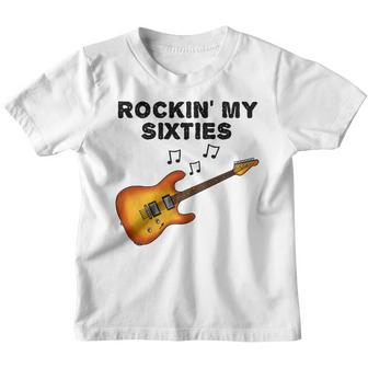 Gitarrist 60 Geburtstag E-Gitarre Kinder Tshirt - Seseable