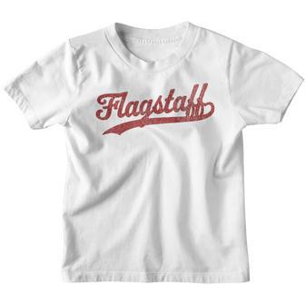 Gráfico Deportivointage De Flagstaff Arizona Az Camiseta niño - Regaloses