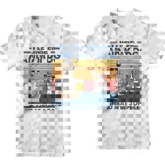 Me Gusta La Cerveza Y Talez 3 Personas Red Border Collie Dog Grandpa Camiseta niño - Regaloses