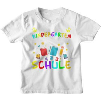 Kinder Mach's Gut Kindergarten Ich Rocke Jetzt Die Schule Kinder Tshirt - Seseable