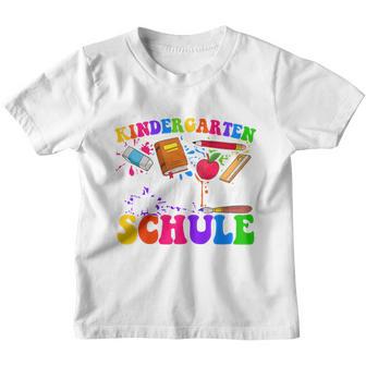 Kinder Mach's Gut Kindergarten Ich Rocke Jetzt Die Schule Kinder Tshirt - Geschenkecke