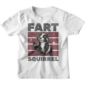 Lustiges Stinktier Furz Eichhörnchen Kinder Tshirt - Seseable