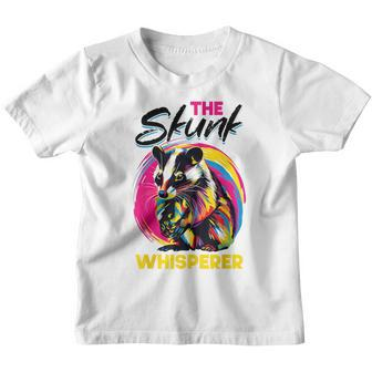 Lustiges Stinktier The Skunk Whisperer Kinder Tshirt - Seseable