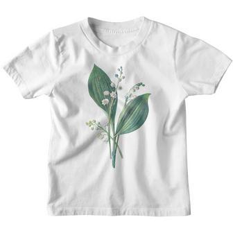 Motif Fleurs De Uet Youth T-shirt - Cadeauxyz