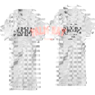 Palm Bay Florida Fl Carta Roja Gráfico En Palm Bay Camiseta niño - Regaloses