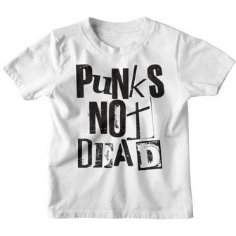 Punk Not Dead Vintage Grunge Punk Is Not Dead Rock Kinder Tshirt - Seseable