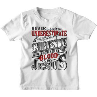 Underestimate Christie Family Name Youth T-shirt - Seseable