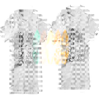 Verano Tablas De Surf Deporte Surfista Palma Mar Océano Surf Camiseta niño - Regaloses