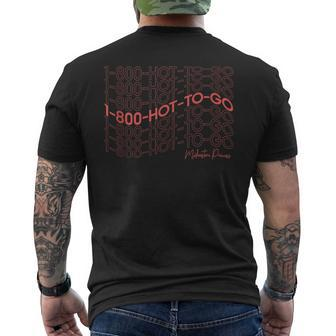 1-800 Hot To Go CR Western Men's T-shirt Back Print - Monsterry AU
