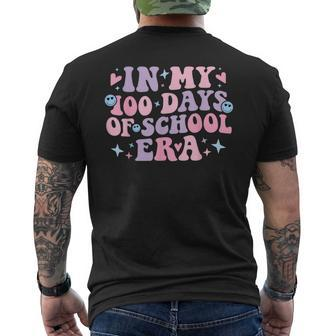 In My 100 Days Of School Era Men's T-shirt Back Print - Seseable