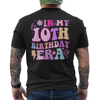 In My 10Th Birthday Era Ten Bday 10 Year Old Birthday Girl Men's T-shirt Back Print | Mazezy