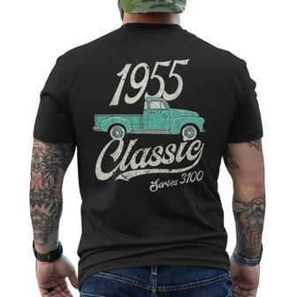 1955 55 Chevys Truck Series 3100 Men's T-shirt Back Print - Monsterry AU