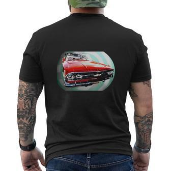 1960 Chevy Impala Mens Back Print T-shirt - Seseable