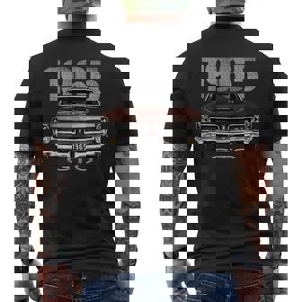 1965 Gto Vintage Cars Classic Men's T-shirt Back Print - Thegiftio UK