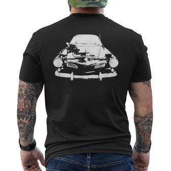 1969 Classic German Sports Car Iconic Car Men's T-shirt Back Print - Monsterry DE