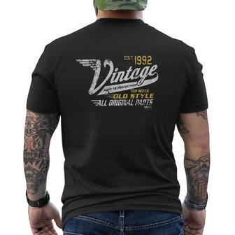 1992 Aged To Perfection Vintage Racing Mens Back Print T-shirt - Thegiftio UK