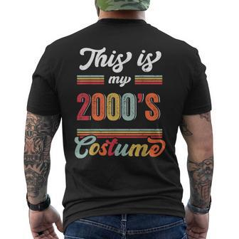 This Is My 2000S Costume Retro Vintage Party Men's T-shirt Back Print - Monsterry CA