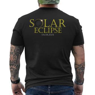 2024 April 8 Eclipse Matching Group Wear Men's T-shirt Back Print - Monsterry DE
