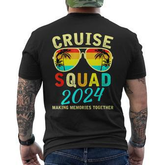 2024 Cruise Squad Matching Group Men's T-shirt Back Print - Seseable