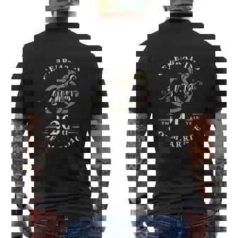 20Th Wedding Anniversary Soulmates 20 Years Of Marriage V2 Mens Back Print T-shirt - Thegiftio