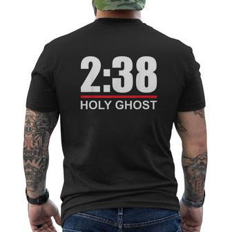 238 Holy Ghost Mens Back Print T-shirt - Thegiftio UK