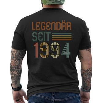 27 Geburtstag Legendär Seit 1994 Geschenk Vintage Retro T-Shirt mit Rückendruck - Seseable
