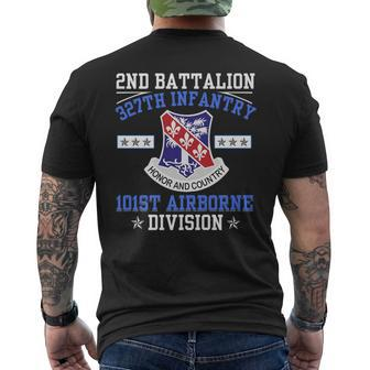2Nd Battalion 327Th Infantry 101St Airborne Division Veteran Men's T-shirt Back Print - Monsterry AU