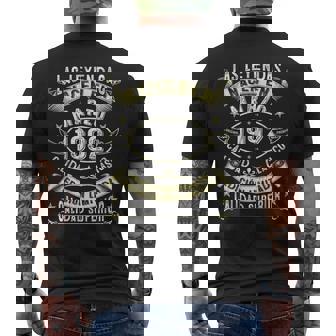 32 Años Cumpleaños Las Leyendas Nacen En Marzo De 1992 Camiseta Hombre Estampado Espalda - Regaloses