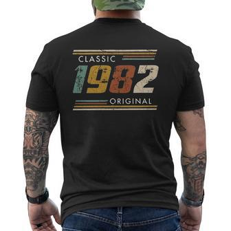 40 Year Old Classic 1982 Original Impression 2022 Mens Back Print T-shirt - Thegiftio UK