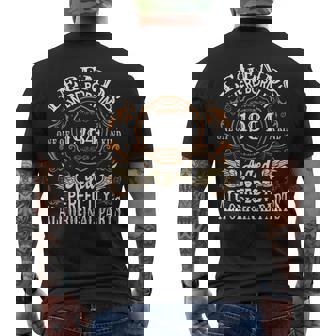 40Th Birthday For 40 Year Old Man 1984 Birthday Men's T-shirt Back Print | Mazezy