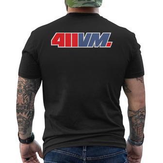 411 Video Magazine Original Logo T-Shirt mit Rückendruck - Seseable