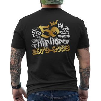 50 Years Hip Hop Preserve The Culture 50Th Anniversary Men's T-shirt Back Print - Thegiftio UK