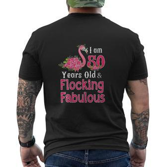 I Am 50 Years Old & Flocking Mens Back Print T-shirt - Thegiftio UK