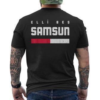 55 Samsun Turkey Ilkadim Atakum Bafra Çarsamba Türkiye T-Shirt mit Rückendruck - Geschenkecke