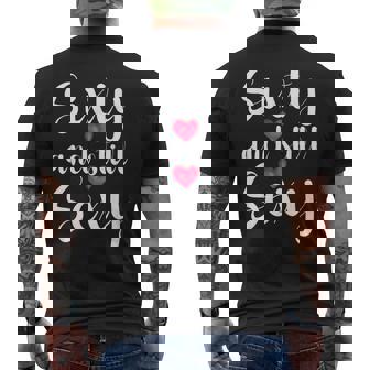 Im 60 Aloha Sixty And Still Sexy 60Th Birthday Party Men's T-shirt Back Print - Thegiftio