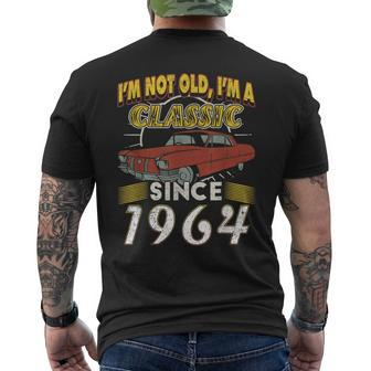 60 Years Oldtimer 1964 Vintage Classic 60Th Vintage 60Th Vintage 60Th Men's T-shirt Back Print - Monsterry CA