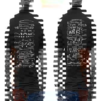 70 Ans Anniversaire Légendes Sont Nées Mars 1954 T-shirt imprimé au dos - Cadeauxyz